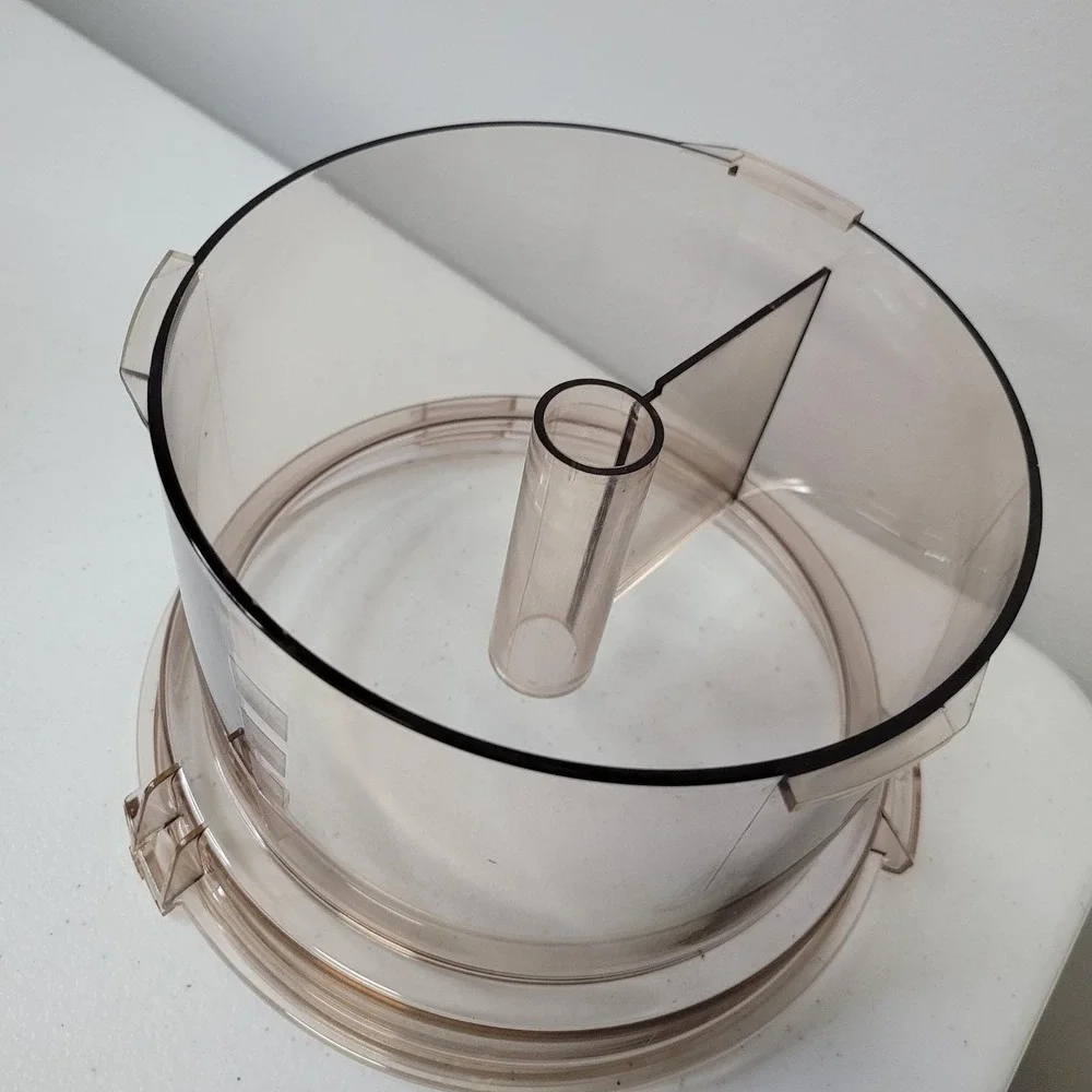 Vintage KitchenAid Replacement Feeder‎ Bowl With Baffle Food Processor Part